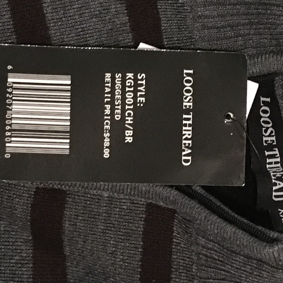 Loose Thread XXL Quarter Zip Sweater. NEW WITH TAG - Picture 3 of 4